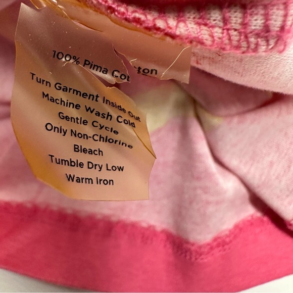 Talbots Tshirt Colorful Striped Dress size M - Picture 7 of 8